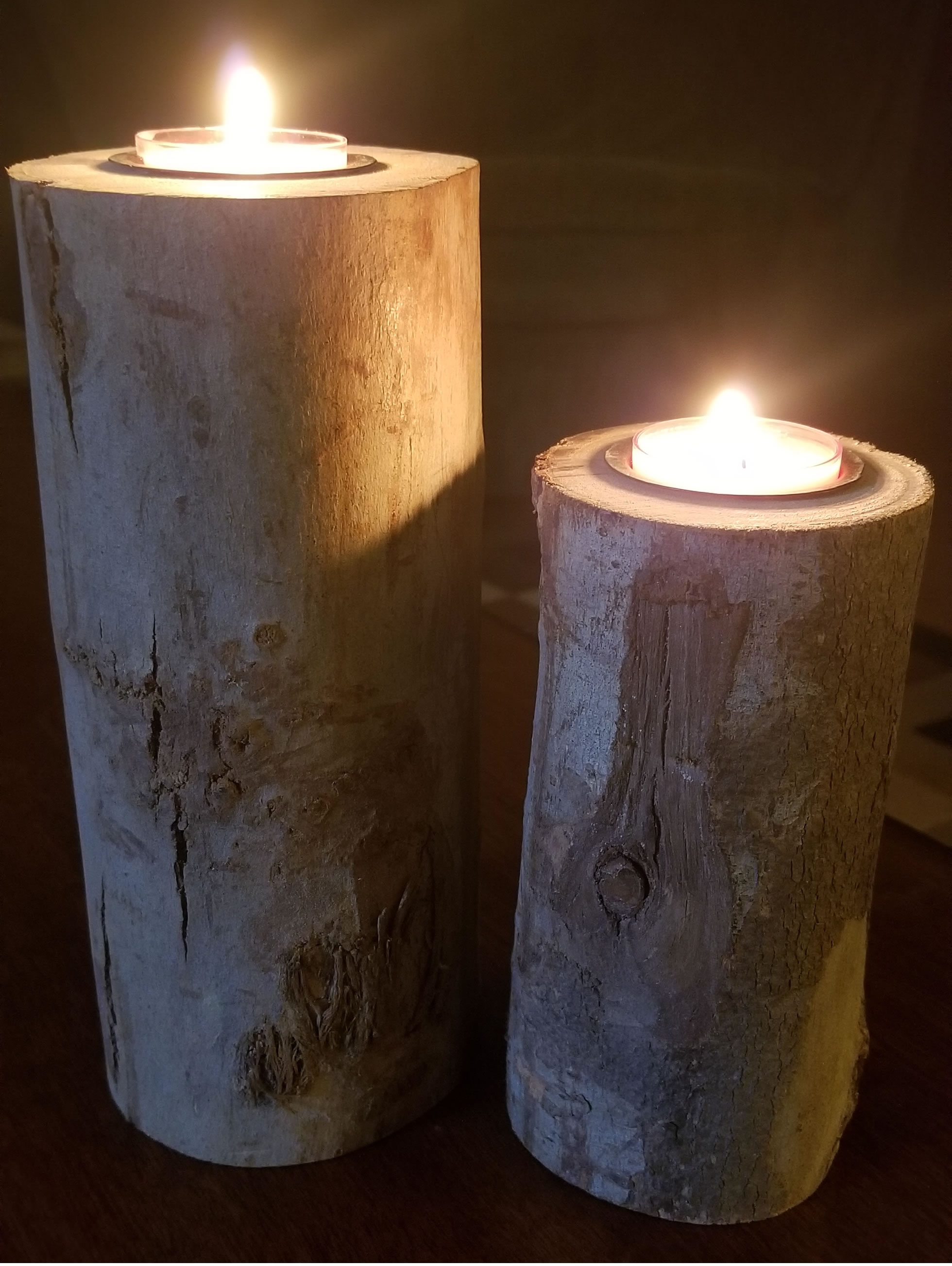  Log Candles for Large Space